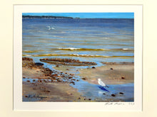 Load image into Gallery viewer, "Working the Shore" Print - Framed Limited Edition Giclee