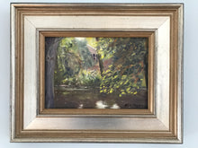 Load image into Gallery viewer, Spring Morning on Mill River - 5X7" original plein air oil painting
