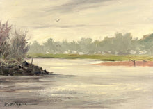 Load image into Gallery viewer, Morning Catch - 5X7" original plein air oil painting
