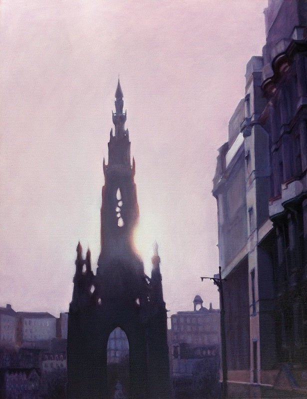 Soaring Over Princes Street - Limited Edition Print
