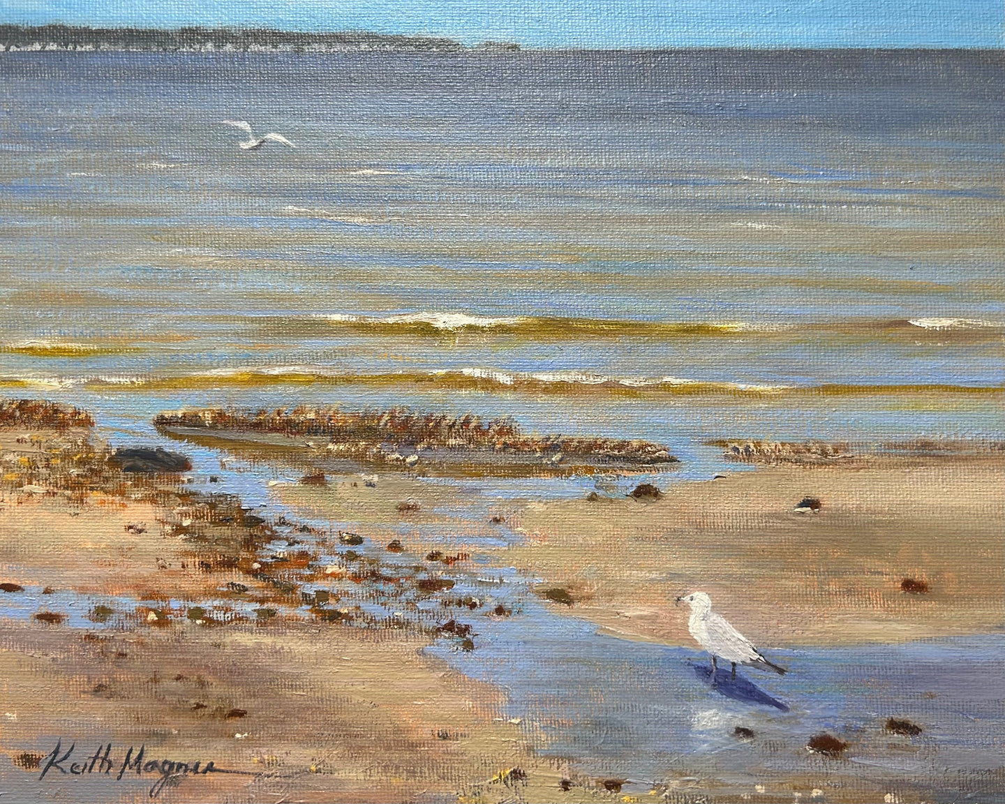 Working the Shore - 8X10