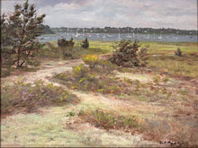 Load image into Gallery viewer, Chatham Causeway Vista - 9X12&quot; original plein air oil painting
